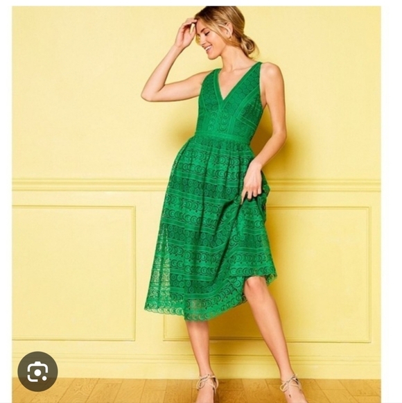 NWOT Antonio Melani Ruth Lace Midi Dress - Picture 8 of 8